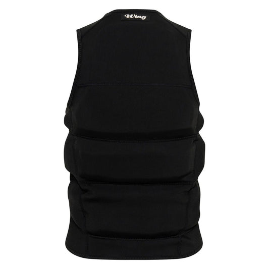 2026 Wing Ladies Electra Vest L50S - Black Ribbed