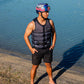 2027 Jetpilot Raph X1 Mens F/E Eco Vest - Black