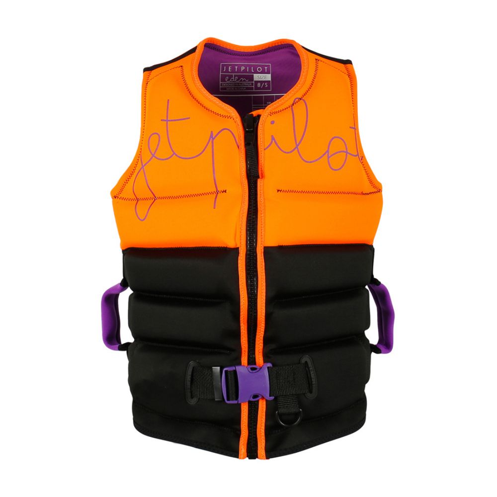 2027 Jetpilot Eden Ladies Pwc Vest - Orange L50