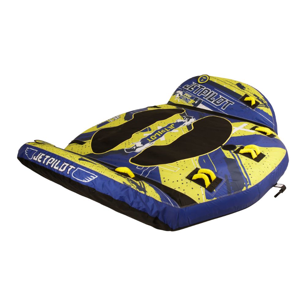 2027 Jetpilot Hyper Wing 4 Towable - Blue/Yellow