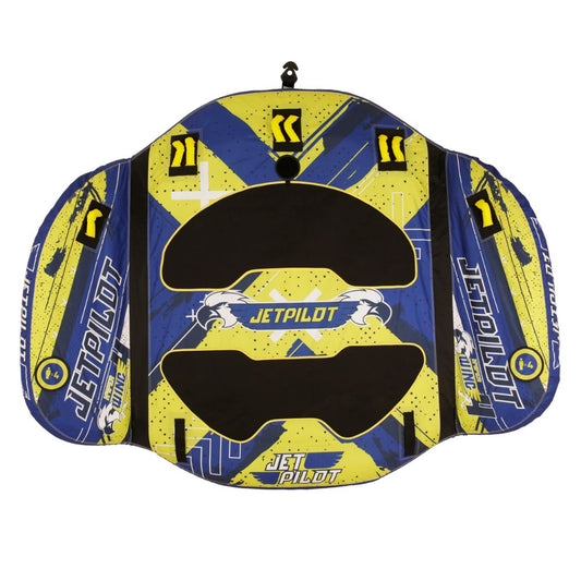 2027 Jetpilot Hyper Wing 4 Towable - Blue/Yellow