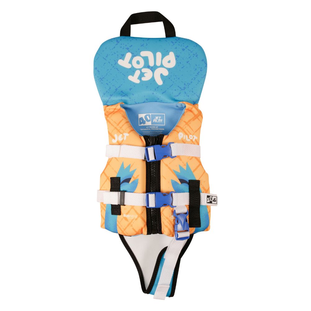 2027 Jetpilot The Cause Infant Fe Eco Vest - Orange/Blue