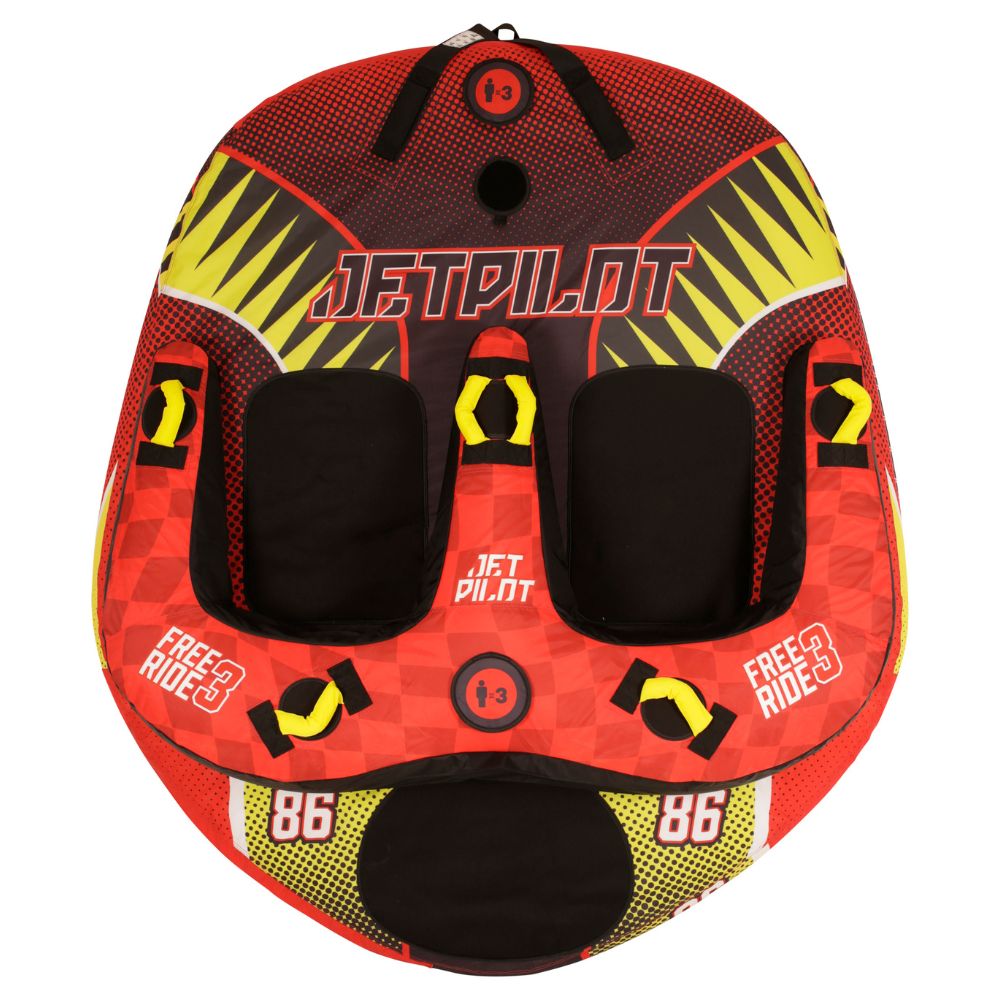 2027 Jetpilot Freeride 3 Towable - Red/Yellow