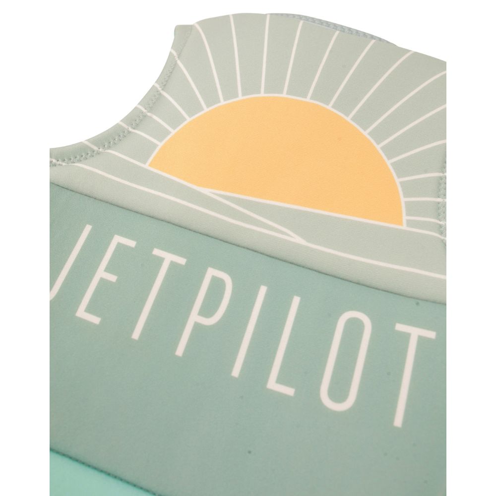 2027 Jetpilot Freeride Girls Youth Eco Vest - Teal