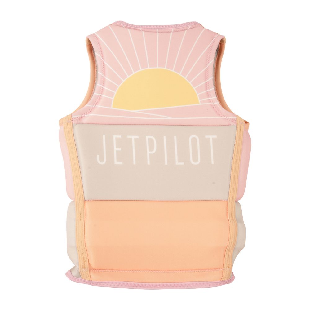 2027 Jetpilot Freeride Girls Youth Eco Vest - Pink