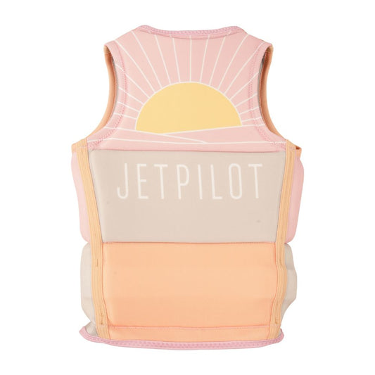 2027 Jetpilot Freeride Girls Youth Eco Vest - Pink