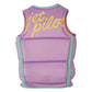 2027 Jetpilot Freeride Girls Youth Eco Vest - Purple
