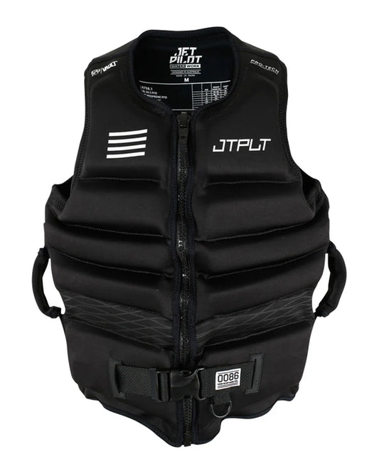 2026 Jetpilot Vault Hyperflex Mens Neo Vest - Black