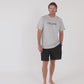 2026 Follow / Ep04 Logo Tee - Grey Heather