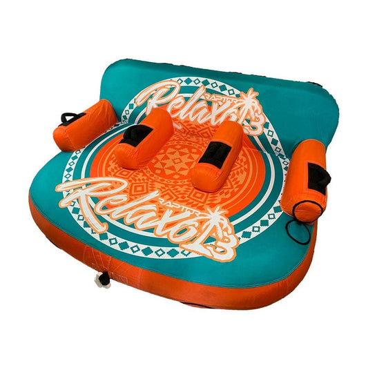 2026 Raptor Relaxo 3 Tube - Orange Teal