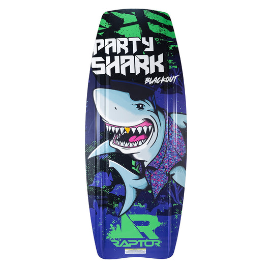 2025 Raptor Party Shark Blackout Kneeboard - Green