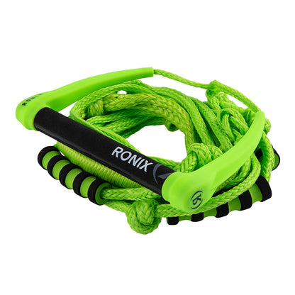 2025 Ronix Silicone Surf Rope With Handle - Volt Green