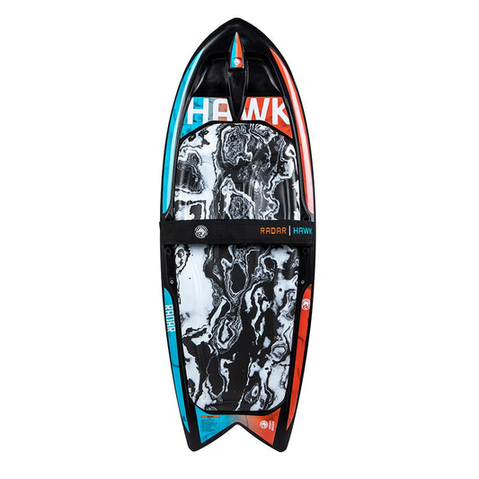 2025 Radar Hawk Kneeboard - Caffeinated Orange / mint