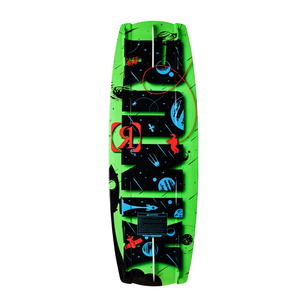 2025 Ronix Vision Wakeboard 120 - Galactic Black / Glow n Dark