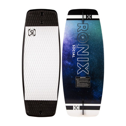 2025 Ronix Social Wakeskate - Black / White / Galaxy