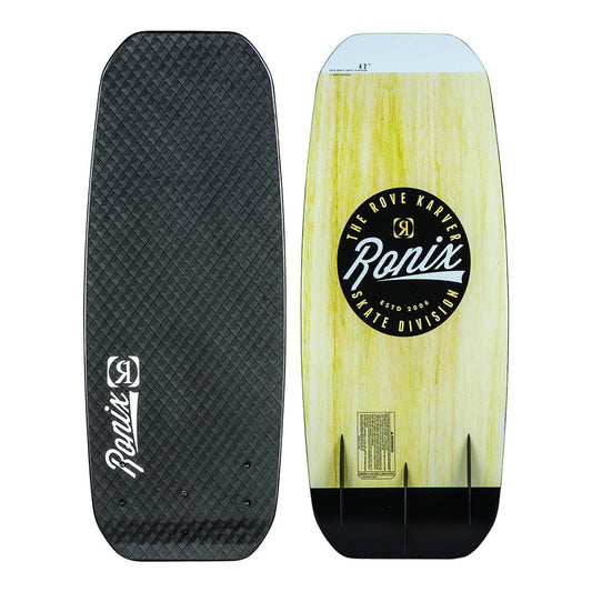 2025 Ronix Karver Wakeskate - Maple / White / Black