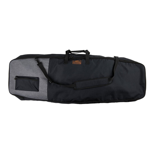 2025 Ronix Collateral Non Padded Board Case - Heather Charcoal / Orange