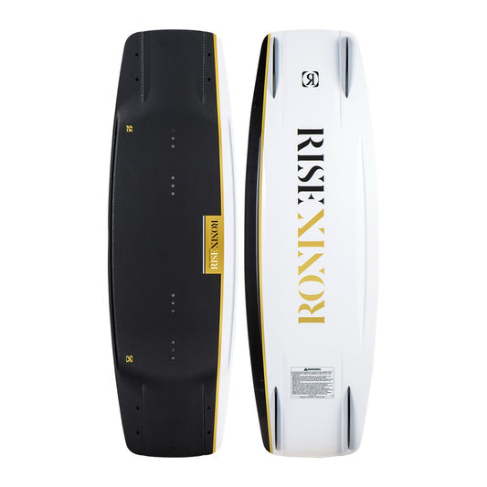 2024 Ronix Rise Wakeboard - Black / Gold / Pearl