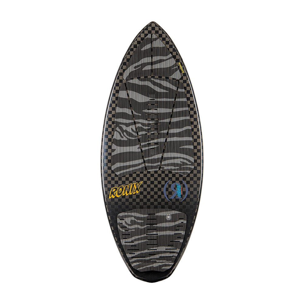 2024 Ronix High Voltage Core Beaux Skimmer Wakesurfer - Tri-Color Tiger Stripes