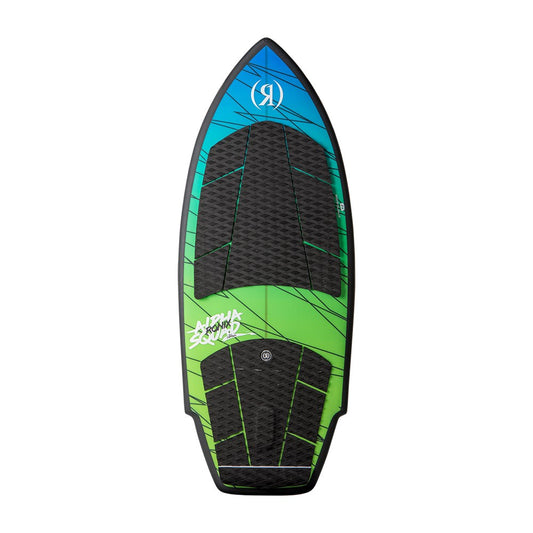 2025 Ronix Standard Core Alpha Squad Sea Captain Wakesurfer 4 2 - Blue / Green Fade