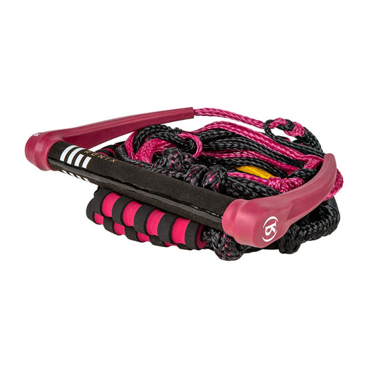 2025 Ronix Womens Silicone Surf Rope With Handle - Merlot