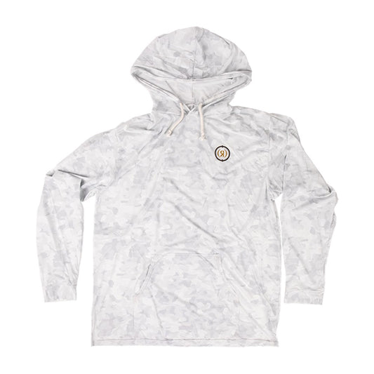 2024 Ronix Mens Uv Shade Wick Dry Hoodie - Blizzard Camo