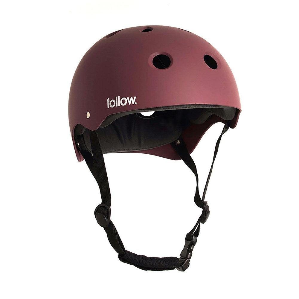 2024 Follow Safety First Helmet - Burnt Red