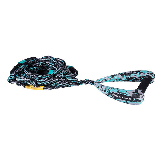Hyperlite 25 Arc Surf Rope W/Handle - Teal/Grey