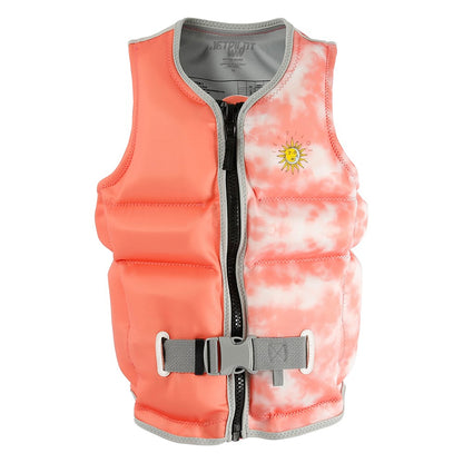 2024 Jetpilot X1 Girls Youth Neo Vest - Peach