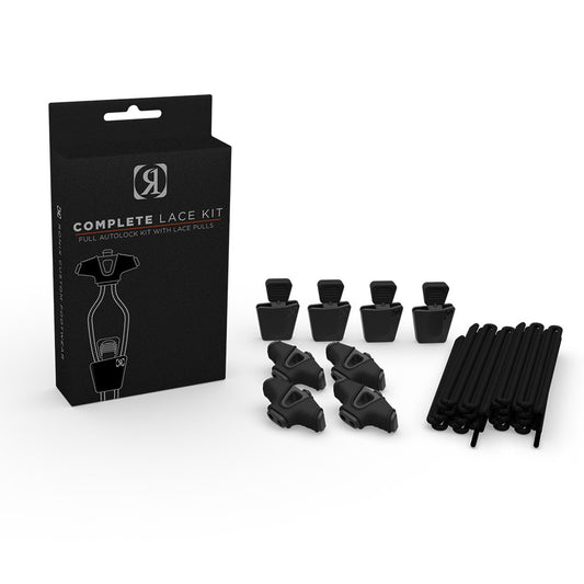 2025 Ronix Complete Lace Kit (Set Of 4 Laces & Locks) - Black